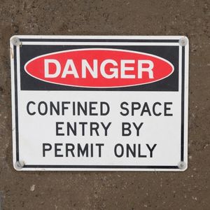 Working in confined spaces
